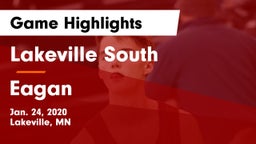 Lakeville South  vs Eagan  Game Highlights - Jan. 24, 2020