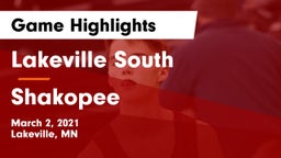 Lakeville South  vs Shakopee  Game Highlights - March 2, 2021