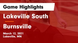 Lakeville South  vs Burnsville  Game Highlights - March 12, 2021