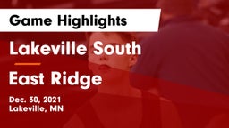 Lakeville South  vs East Ridge  Game Highlights - Dec. 30, 2021