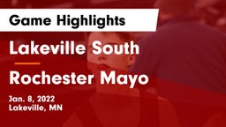 Lakeville South  vs Rochester Mayo  Game Highlights - Jan. 8, 2022