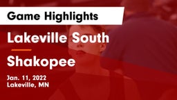 Lakeville South  vs Shakopee  Game Highlights - Jan. 11, 2022