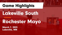 Lakeville South  vs Rochester Mayo  Game Highlights - March 7, 2023