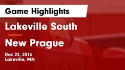 Lakeville South  vs New Prague  Game Highlights - Dec 22, 2016