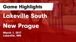 Lakeville South  vs New Prague Game Highlights - March 1, 2017