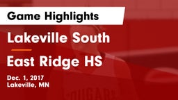 Lakeville South  vs East Ridge HS Game Highlights - Dec. 1, 2017