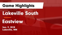 Lakeville South  vs Eastview Game Highlights - Jan. 9, 2018