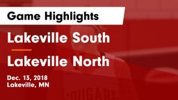 Lakeville South  vs Lakeville North  Game Highlights - Dec. 13, 2018