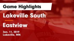 Lakeville South  vs Eastview Game Highlights - Jan. 11, 2019