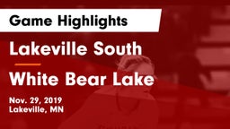 Lakeville South  vs White Bear Lake Game Highlights - Nov. 29, 2019