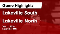 Lakeville South  vs Lakeville North  Game Highlights - Jan. 2, 2020