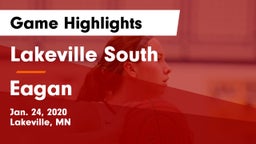 Lakeville South  vs Eagan  Game Highlights - Jan. 24, 2020