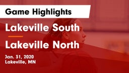 Lakeville South  vs Lakeville North Game Highlights - Jan. 31, 2020