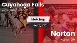 Matchup: Cuyahoga Falls High vs. Norton  2017
