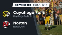 Recap: Cuyahoga Falls  vs. Norton  2017
