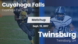 Matchup: Cuyahoga Falls High vs. Twinsburg  2017