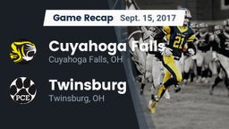 Recap: Cuyahoga Falls  vs. Twinsburg  2017