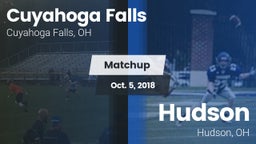 Matchup: Cuyahoga Falls High vs. Hudson  2018