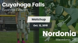 Matchup: Cuyahoga Falls High vs. Nordonia  2018