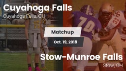 Matchup: Cuyahoga Falls High vs. Stow-Munroe Falls  2018