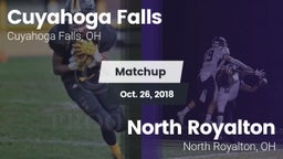 Matchup: Cuyahoga Falls High vs. North Royalton  2018