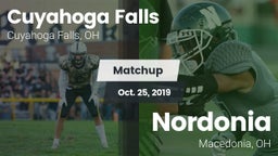 Matchup: Cuyahoga Falls High vs. Nordonia  2019