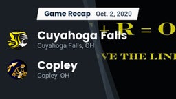 Recap: Cuyahoga Falls  vs. Copley  2020