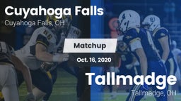 Matchup: Cuyahoga Falls High vs. Tallmadge  2020