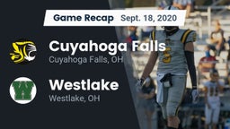 Recap: Cuyahoga Falls  vs. Westlake  2020