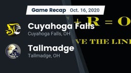 Recap: Cuyahoga Falls  vs. Tallmadge  2020
