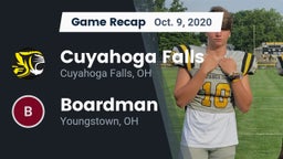 Recap: Cuyahoga Falls  vs. Boardman  2020