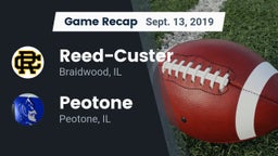 Recap: Reed-Custer  vs. Peotone  2019