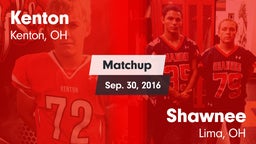 Matchup: Kenton  vs. Shawnee  2016