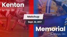 Matchup: Kenton  vs. Memorial  2017