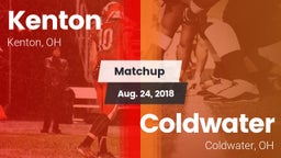 Matchup: Kenton  vs. Coldwater  2018