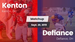 Matchup: Kenton  vs. Defiance  2019