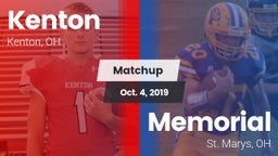 Matchup: Kenton  vs. Memorial  2019