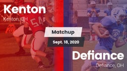 Matchup: Kenton  vs. Defiance  2020