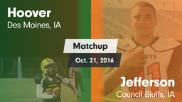 Matchup: Hoover  vs. Jefferson  2016