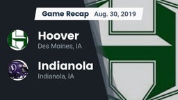 Recap: Hoover  vs. Indianola  2019