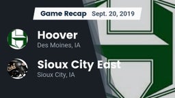 Recap: Hoover  vs. Sioux City East  2019