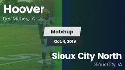 Matchup: Hoover  vs. Sioux City North  2019