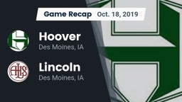 Recap: Hoover  vs. Lincoln  2019