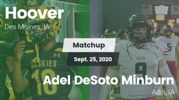 Matchup: Hoover  vs. Adel DeSoto Minburn 2020