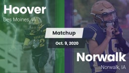 Matchup: Hoover  vs. Norwalk  2020