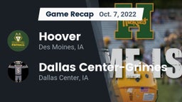 Recap: Hoover  vs. Dallas Center-Grimes  2022