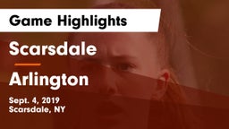 Scarsdale  vs Arlington  Game Highlights - Sept. 4, 2019