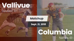 Matchup: Vallivue  vs. Columbia  2018