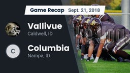 Recap: Vallivue  vs. Columbia  2018