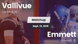 Matchup: Vallivue  vs. Emmett  2019